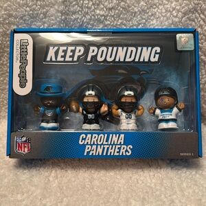 Fisher Price Carolina Panthers NFL Little People collectors set NIB
